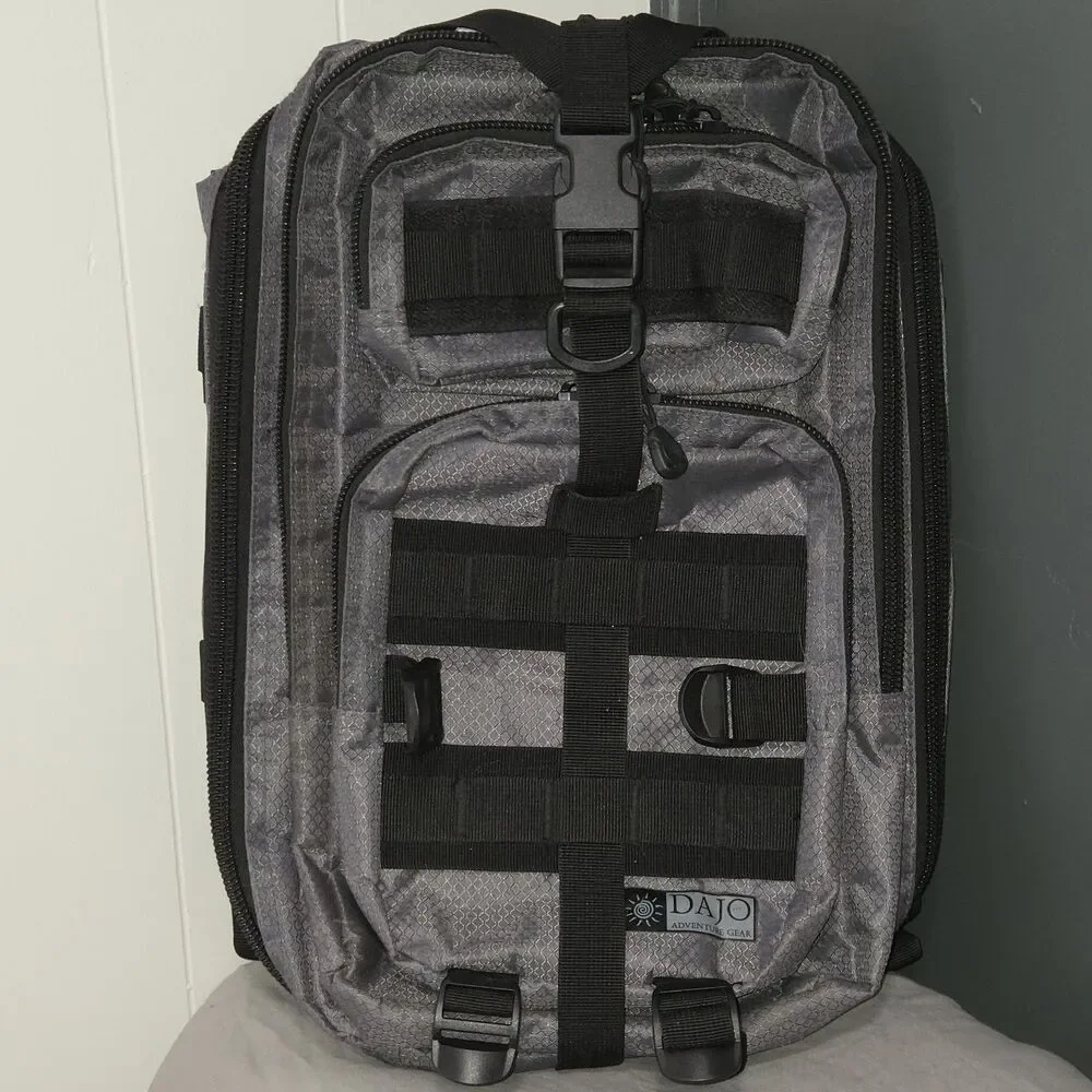 Dajo Adventure Gear 20L Tactical Backpack Molle EDC Hiking Rucksack Daypack Gear